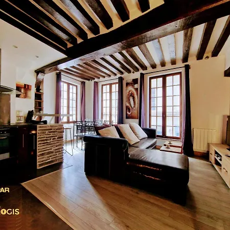 Le Graveur Saint Maclou, Hyper Centre, Typique Rouennais Apartment Rouen