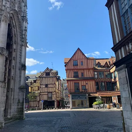 Le Graveur Saint Maclou, Hyper Centre, Typique Rouennais Apartment Rouen